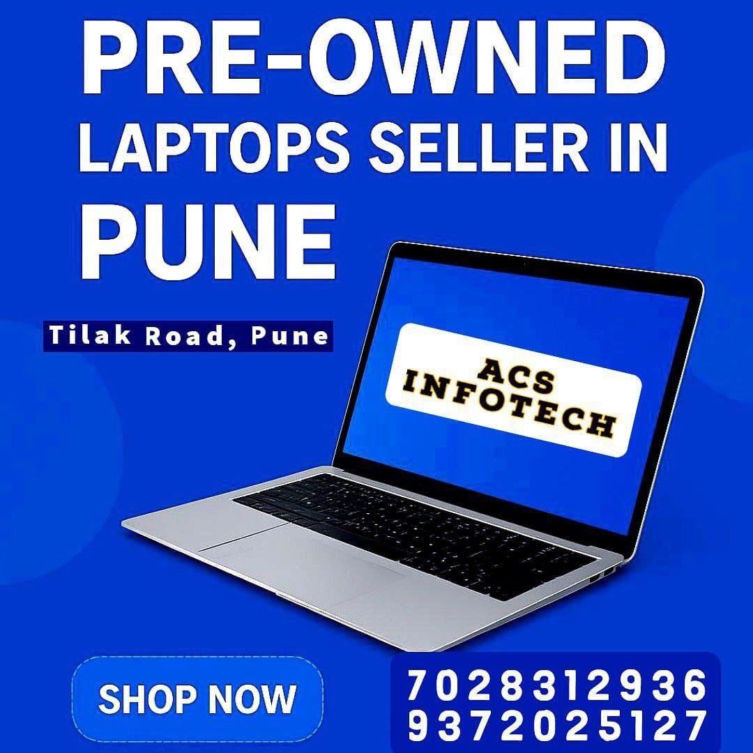 Pune Buy Pre-owned Laptops In Pune, Pimpri, Chinchwad